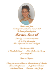 Sweet 16 Invitations, Sweet Sixteen Party Invitations