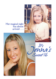 Sweet 16 Invitations, Sweet Sixteen Party Invitations