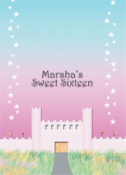 Sweet 16 Invitations, Sweet Sixteen Party Invitations