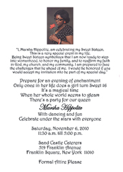 Sweet 16 Invitations, Sweet Sixteen Party Invitations