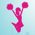 Cheerleading Theme Party Invitations