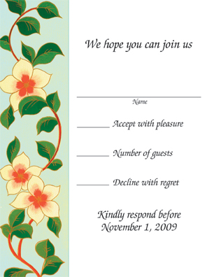Response Card