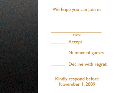 Response Card