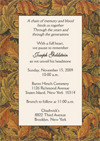 Unveiling Ceremony Announcement