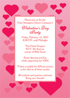 Heart Theme Invitation