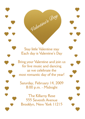 Valentines Party Invitation