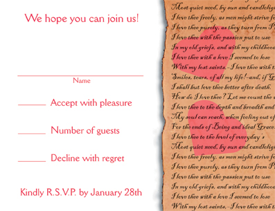 Response Card