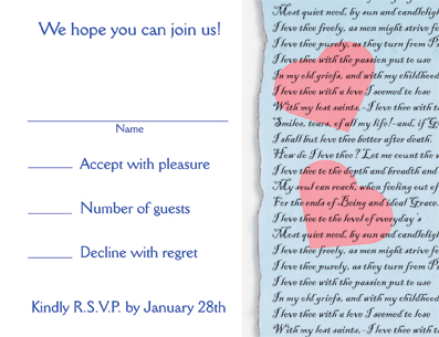 Response Card