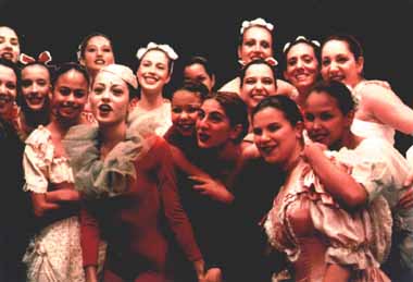 Backstage with the Company