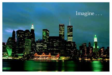 Christmas Card - Imagine