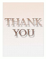 Thank You Card