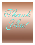Thank You Card