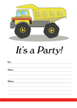 Birthday Party Invitation for Kids