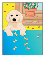 Kid's Thank You Note Card