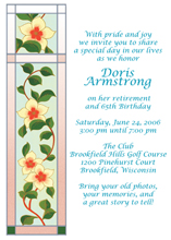 Retirement Party Invitation Retirement Party Invitation