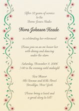 Retirement Party Invitation Retirement Party Invitation