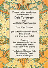 Retirement Party Invitation Retirement Party Invitation