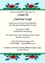 Sweet Fifteen Invitation
