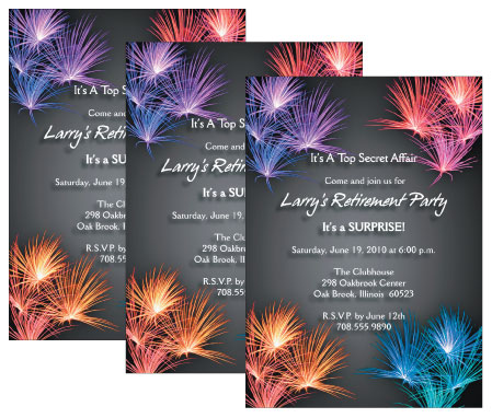 Surprise Party Invitations