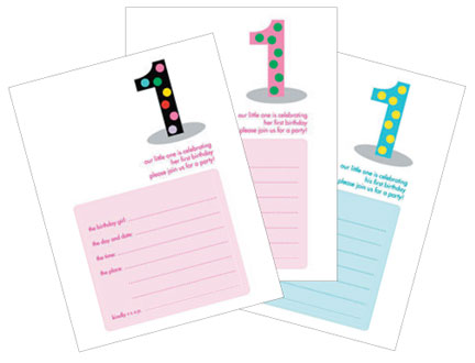 Kids Birthday Party Invitations on Birthday Party Invitations For Children These Invitations Are