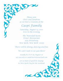 Family Reunion Letter Template, frt-07