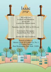 Baby Naming Invitation