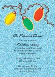 Christmas Party Invitation, CPIT-10