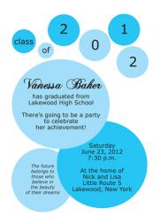 Graduation Party Invitation