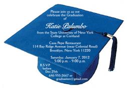 Graduation Party Invitation