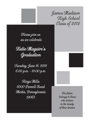 Graduation Party Invitation
