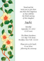 Namkaran Baby Naming Invitation