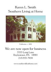 New Business Announcement
