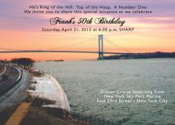 New York City Theme Party Invitation