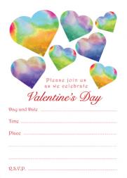 Valentines Day Party Invitation, VPIT-02
