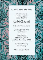 Baby Naming Invitation