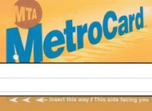 Metro Place Card