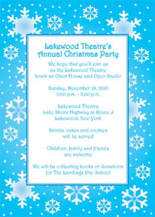 Christmas Party Invitation, CPIT-12