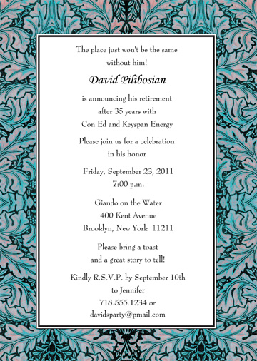 farewell luncheon flyers