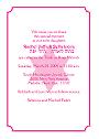 Bar Mitzvah, Bat Mitzvah Invitation