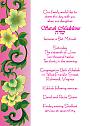Bar Mitzvah, Bat Mitzvah Invitation