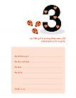 Children's Birthday Party Invitation - KBIF-09