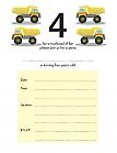 Children's Birthday Party Invitation - KBIF-14