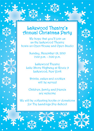 christmas party invitation examples