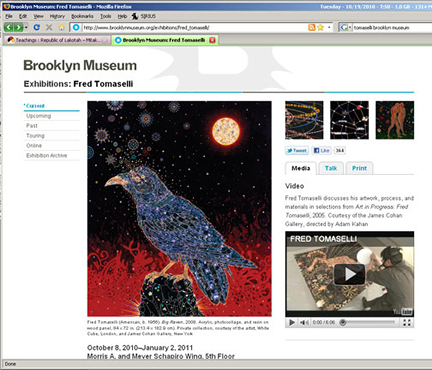Fred Tomaselli at The Brooklyn Museum