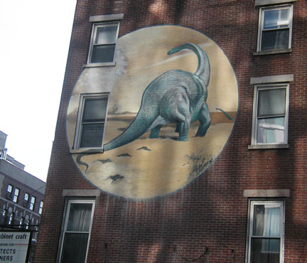 Dinosaur Mural - East Village