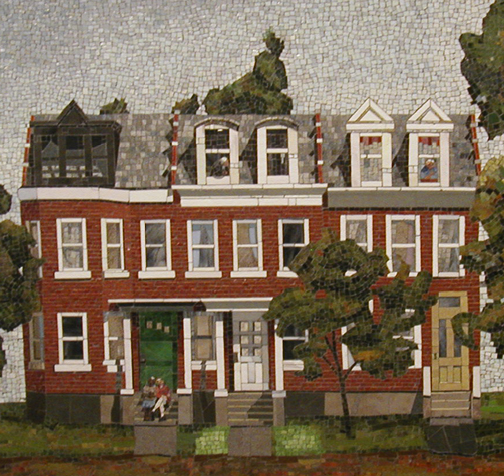 Bay Ridge Row Houses - Mosaic