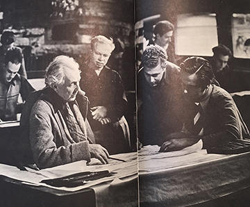 Hedrich-Blessing Photo - Frank Lloyd Wright and Apprentices at Taliesin