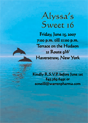 Beach Party Invitation