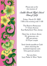 Class Reunion Invitation