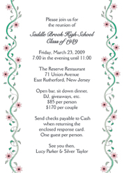 Class Reunion Invitation